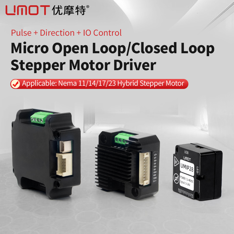 UMOT Nema 11 14 17 23 IO Contr - огляд і ціна Closed Loop Stepper Motor Nema 17