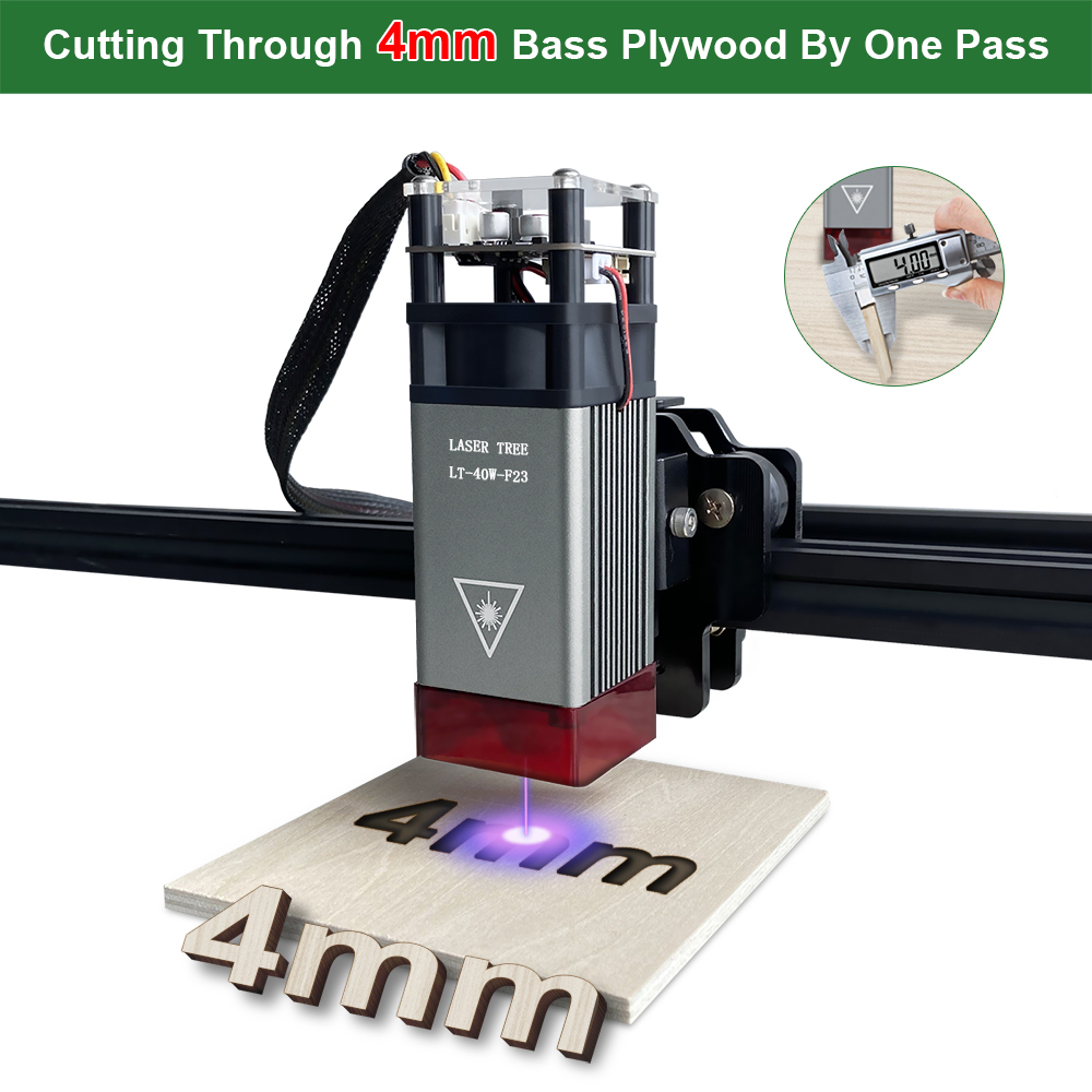 LASER TREE Laser Module 5W 10W - огляд і ціна 20W Laser Engraver Module Upgrade