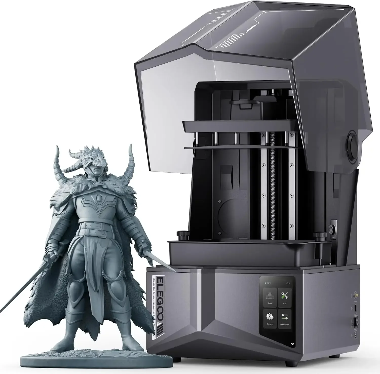 Saturn 4 Ultra 12K Resin 3D Pr - огляд і ціна 12K Monochrome Lcd Resin 3D Printer