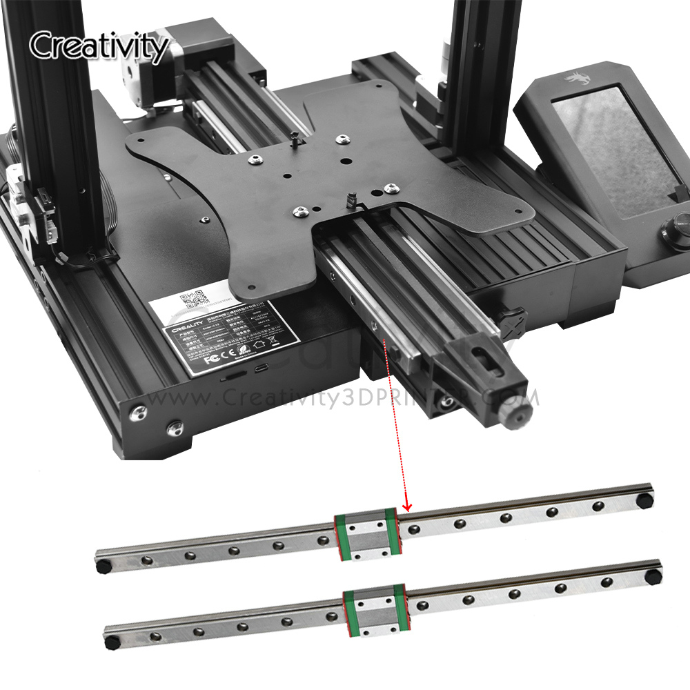 Ender3/V2/ Pro Upgrade Y-axis  - огляд і ціна Linear Rail Mgn12H Set